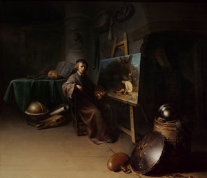 Artiste dans son atelier - Gerrit Dou